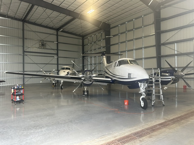 King Air B200 and B100 front view